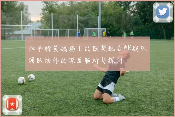 和平精英战场上的默契配合WE战队团队协作的深度解析与探讨