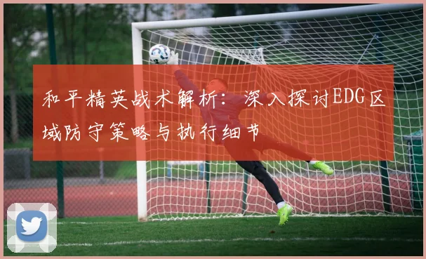 和平精英战术解析：深入探讨EDG区域防守策略与执行细节